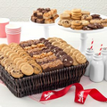 Baskets of Treats w/ 120 Nibblers  Bite Sized Cookies and 48 Brownie Bites